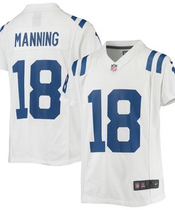 Peyton Manning Indianapolis Colts Retired Player Game Jersey White Nfl - Robokeg