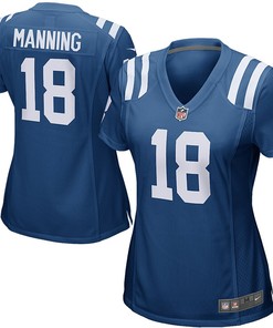 Peyton Manning Womens Indianapolis Colts Nike Retired Player Game Jersey - Royal - Robokeg