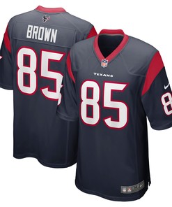 Pharaoh Brown Houston Texans Game Jersey - Navy Nfl - Robokeg
