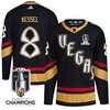Phil Kessel 8 Vegas Golden Knights 2023 Stanley Cup Champions Patch Special Edition 2.0 Breakaway Jersey - Black - Robokeg