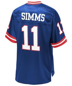 Phil Simms New York Giants Nfl Pro Line Retired Player Jersey - Royal - Robokeg