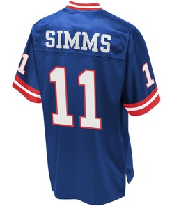 Phil Simms New York Giants Nfl Pro Line Retired Player Replica Jersey - Royal - Robokeg