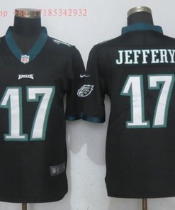 Philadelphia Eagles Alshon Jeffery #17 2020 Nfl Black Jersey Jersey - Robokeg