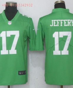 Philadelphia Eagles Alshon Jeffery #17 2020 Nfl Green Jersey Jersey - Robokeg