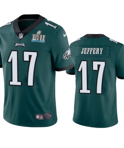 Philadelphia Eagles Alshon Jeffery Green Nike Color Rush Limited Jersey - Robokeg