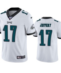 Philadelphia Eagles Alshon Jeffery White 100th Season Vapor Limited Jersey - Robokeg