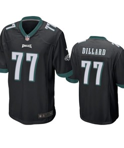 Philadelphia Eagles Andre Dillard 2019 Nfl Draft Black Game Jersey - Robokeg