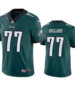 Philadelphia Eagles Andre Dillard 2019 Nfl Draft Green Vapor Limited Jersey - Robokeg
