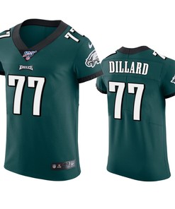 Philadelphia Eagles Andre Dillard Midnight Green 100th Season Vapor Elite Jersey - Robokeg