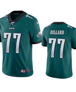 Philadelphia Eagles Andre Dillard Midnight Green 100th Season Vapor Limited Jersey - Robokeg
