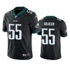 Philadelphia Eagles Brandon Graham Black 100th Season Vapor Limited Jersey - Robokeg