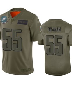 Philadelphia Eagles Brandon Graham Camo 2019 Salute To Service Limited Jersey - Robokeg