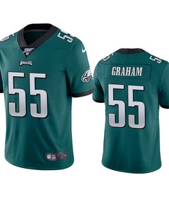 Philadelphia Eagles Brandon Graham Midnight Green 100th Season Vapor Limited Jersey - Robokeg
