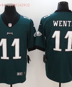 Philadelphia Eagles Carson Wentz #11 2020 Nfl Black Jersey Jersey - Robokeg