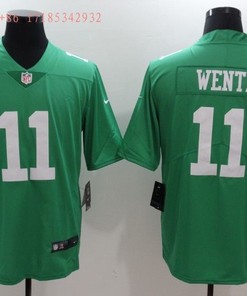 Philadelphia Eagles Carson Wentz #11 2020 Nfl Green Jersey Jersey - Robokeg