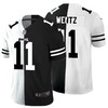 Philadelphia Eagles Carson Wentz #11 Nfl 2020 Black And White Jersey - Robokeg