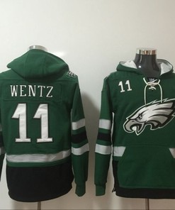 Philadelphia Eagles Carson Wentz #11 Nfl 2020 Dark Green Jersey - Robokeg