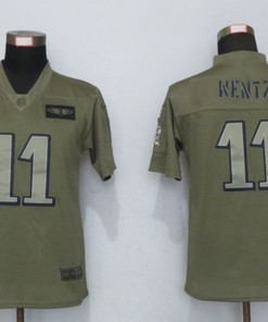 Philadelphia Eagles Carson Wentz #11 Nfl 2020 Grey Jersey - Robokeg