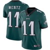 Philadelphia Eagles Carson Wentz Midnight Green Nfl 100 Vapor Jersey - Robokeg