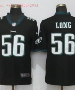 Philadelphia Eagles Chris Long #56 2020 Nfl Black Jersey Jersey - Robokeg