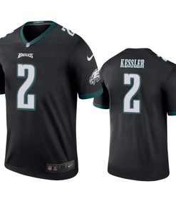 Philadelphia Eagles Cody Kessler Black Color Rush Legend Jersey - Robokeg