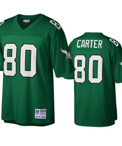 Philadelphia Eagles Cris Carter Kelly Green Legacy Replica Jersey - Robokeg