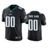 Philadelphia Eagles Custom Black 100th Season Vapor Limited Jersey - Robokeg