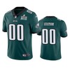 Philadelphia Eagles Custom Green Nike Color Rush Limited Jersey - Robokeg