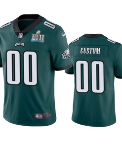 Philadelphia Eagles Custom Green Nike Color Rush Limited Jersey - Robokeg