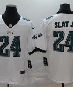 Philadelphia Eagles Darius Slay Jr. 24 2020 Nfl White Jersey Jersey - Robokeg