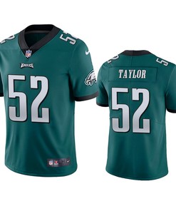 Philadelphia Eagles Davion Taylor Green Vapor Limited Jersey - Robokeg