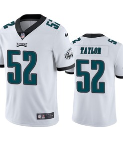 Philadelphia Eagles Davion Taylor White Vapor Limited Jersey - Robokeg