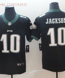 Philadelphia Eagles Desean Jackson #10 2020 Nfl Black Jersey Jersey - Robokeg