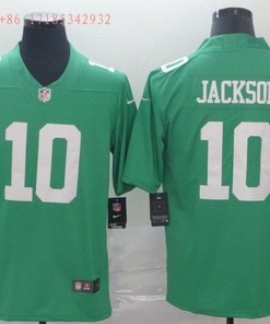 Philadelphia Eagles Desean Jackson #10 2020 Nfl Green Jersey Jersey - Robokeg