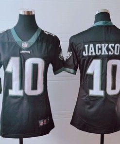 Philadelphia Eagles Desean Jackson #10 Nfl 2020 Dark Brown Womens Jersey - Robokeg