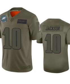 Philadelphia Eagles Desean Jackson Camo 2019 Salute To Service Limited Jersey - Robokeg