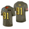 Philadelphia Eagles Fletcher Cox 2019 Salute To Service Nfl 100 Mens Jersey Metallic - Robokeg
