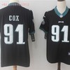 Philadelphia Eagles Fletcher Cox #91 2020 Nfl Black Jersey Jersey - Robokeg