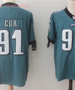 Philadelphia Eagles Fletcher Cox #91 2020 Nfl Blue Jersey Jersey - Robokeg