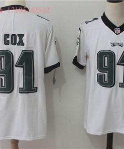 Philadelphia Eagles Fletcher Cox #91 2020 Nfl White Jersey Jersey - Robokeg