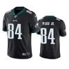 Philadelphia Eagles Greg Ward Jr. Black 100th Season Vapor Limited Jersey - Robokeg