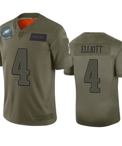 Philadelphia Eagles Jake Elliott Camo 2019 Salute To Service Limited Jersey - Robokeg