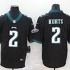 Philadelphia Eagles Jalen Hurts #2 Nfl 2020 Black Jersey - Robokeg