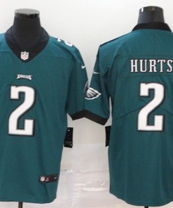 Philadelphia Eagles Jalen Hurts #2 Nfl 2020 Green Jersey - Robokeg