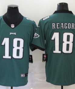 Philadelphia Eagles Jalen Reagor #18 Nfl 2020 Teal Green Jersey - Robokeg