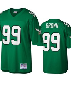 Philadelphia Eagles Jerome Brown Kelly Green Legacy Replica Jersey - Robokeg