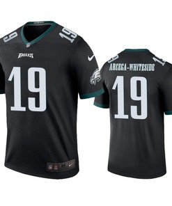 Philadelphia Eagles Jj Arcega-whiteside Black Color Rush Legend Jersey - Robokeg