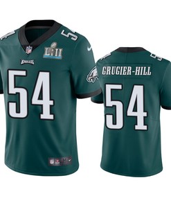 Philadelphia Eagles Kamu Grugier-hill Green Nike Color Rush Limited Jersey - Robokeg