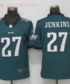 Philadelphia Eagles Malcolm Jenkins #27 2020 Nfl Blue Jersey Jersey - Robokeg