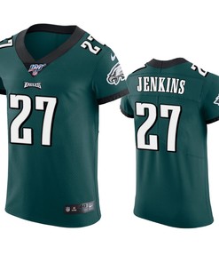 Philadelphia Eagles Malcolm Jenkins Midnight Green 100th Season Vapor Elite Jersey - Robokeg